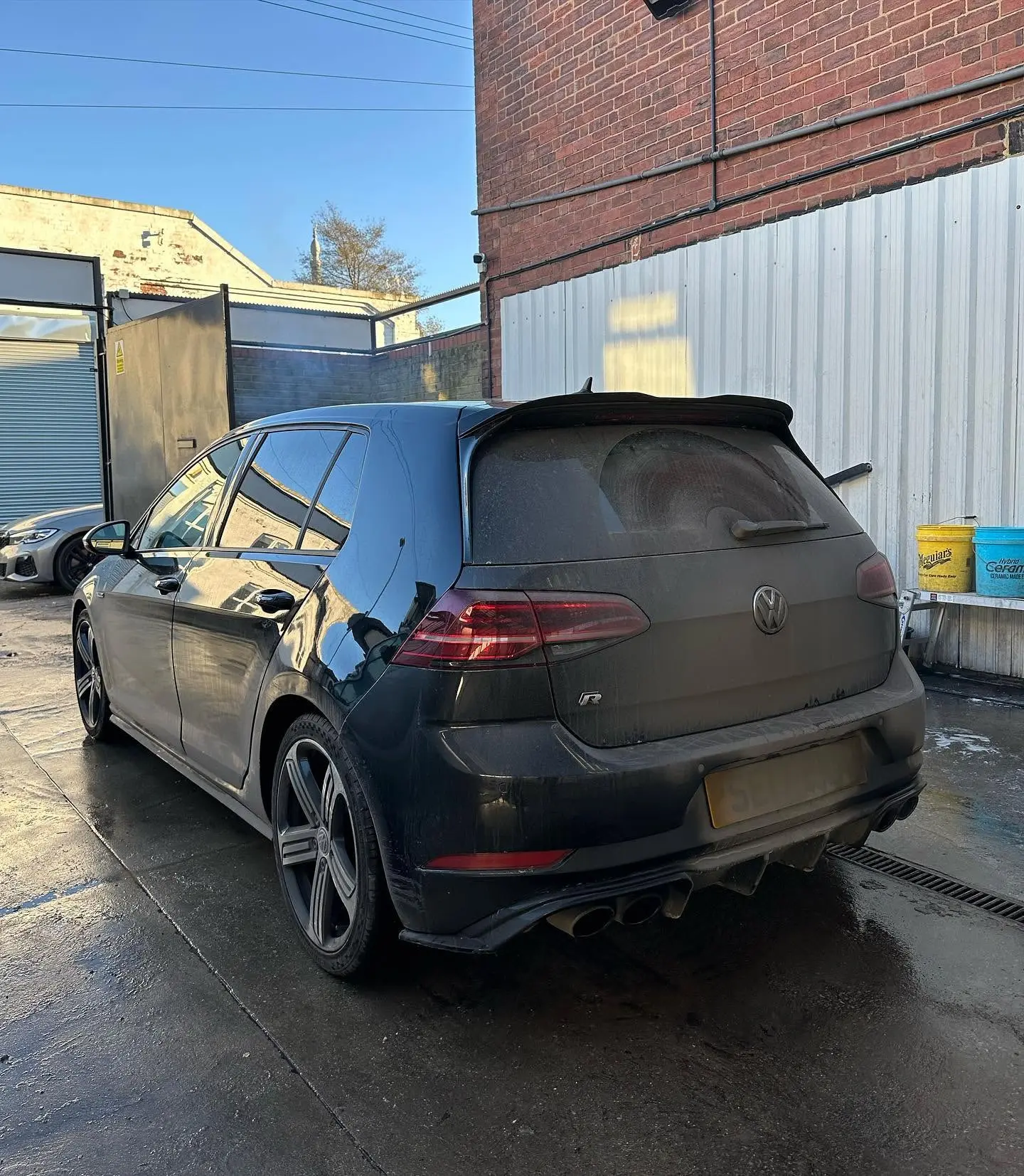 Exterior valeting, before